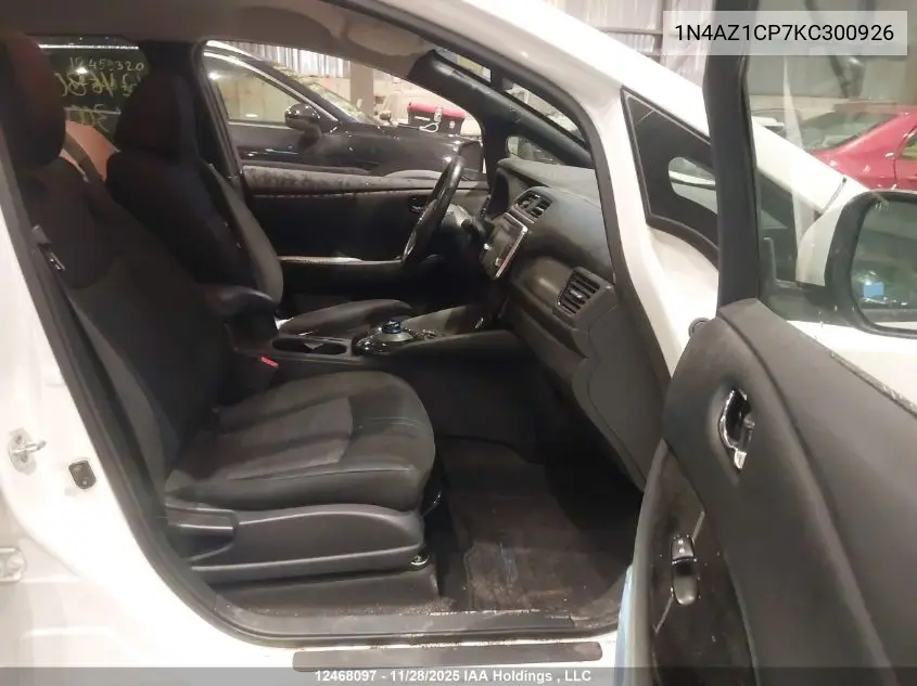 1N4AZ1CP7KC300926 2019 Nissan Leaf S/Sl/Sv