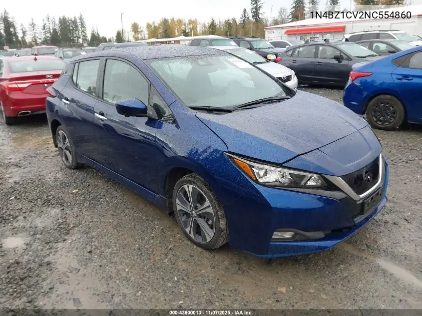 1N4BZ1CV2NC554860 2022 Nissan Leaf Sv Plus 62 Kwh