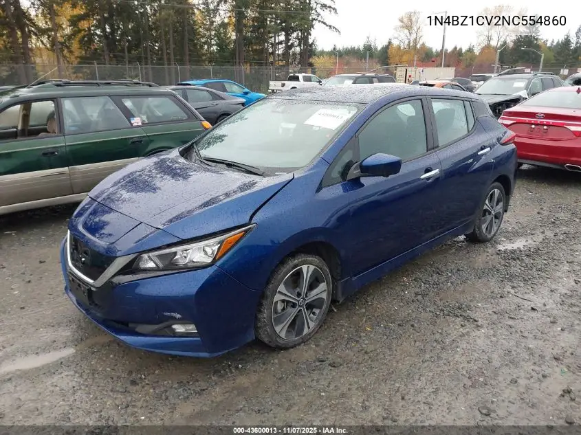 1N4BZ1CV2NC554860 2022 Nissan Leaf Sv Plus 62 Kwh