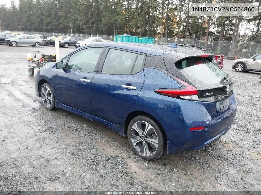 1N4BZ1CV2NC554860 2022 Nissan Leaf Sv Plus 62 Kwh