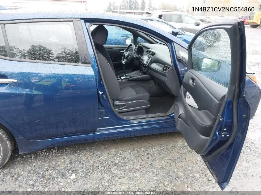 1N4BZ1CV2NC554860 2022 Nissan Leaf Sv Plus 62 Kwh