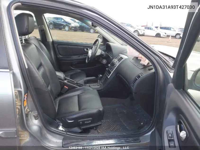 JN1DA31A93T427030 2003 Nissan Maxima Se