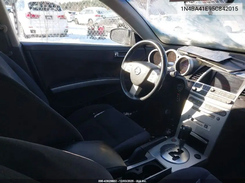 1N4BA41E95C842015 2005 Nissan Maxima 3.5 Se