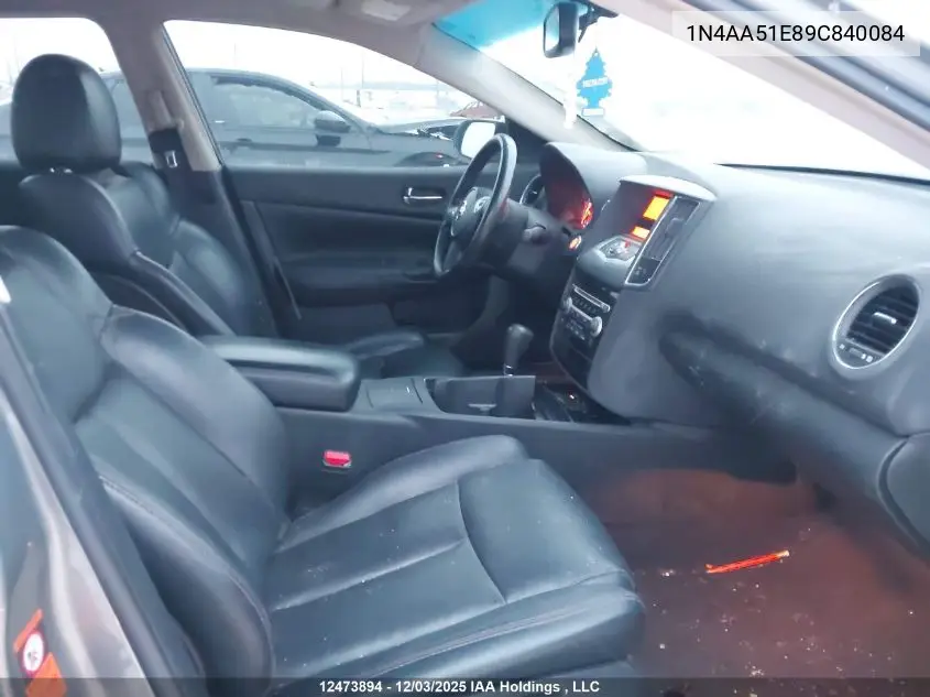 1N4AA51E89C840084 2009 Nissan Maxima 3.5 S