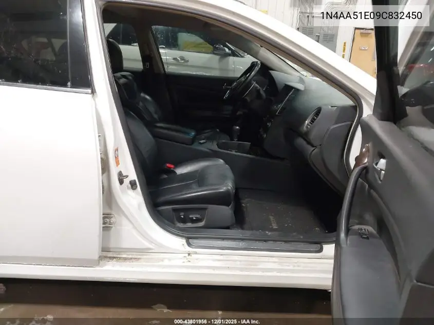 1N4AA51E09C832450 2009 Nissan Maxima 3.5 Sv