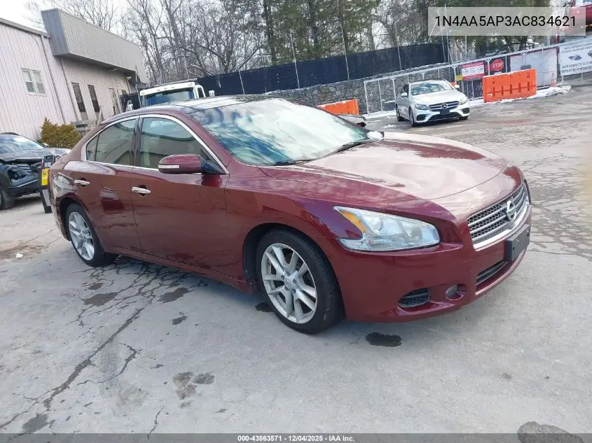 1N4AA5AP3AC834621 2010 Nissan Maxima 3.5 Sv