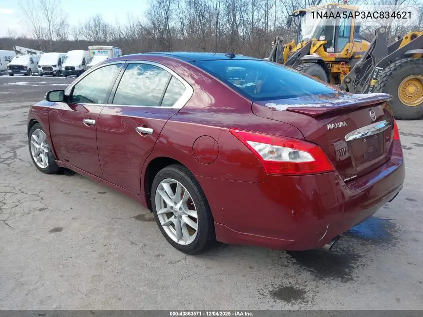 1N4AA5AP3AC834621 2010 Nissan Maxima 3.5 Sv