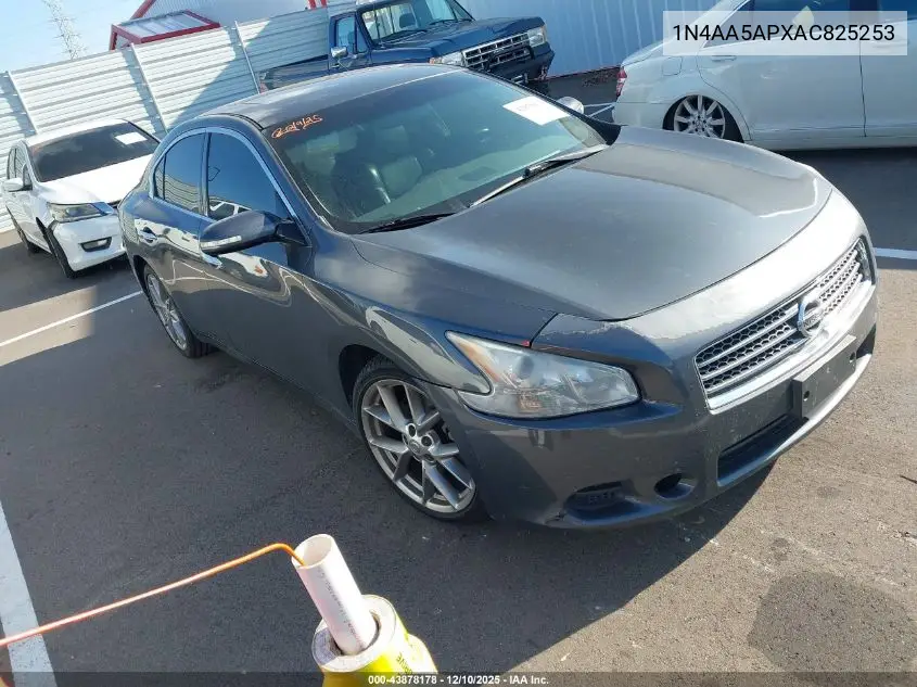 1N4AA5APXAC825253 2010 Nissan Maxima 3.5 Sv
