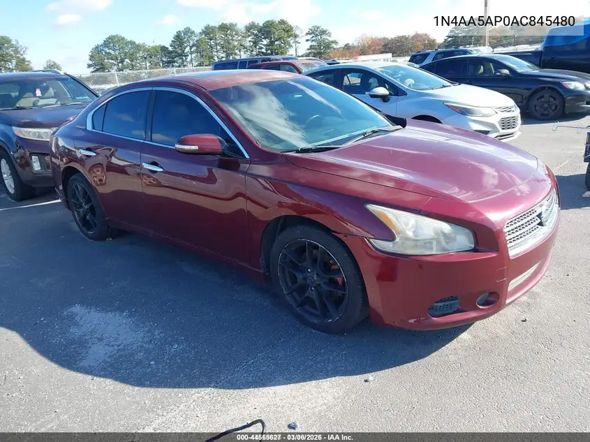 1N4AA5AP0AC845480 2010 Nissan Maxima 3.5 Sv