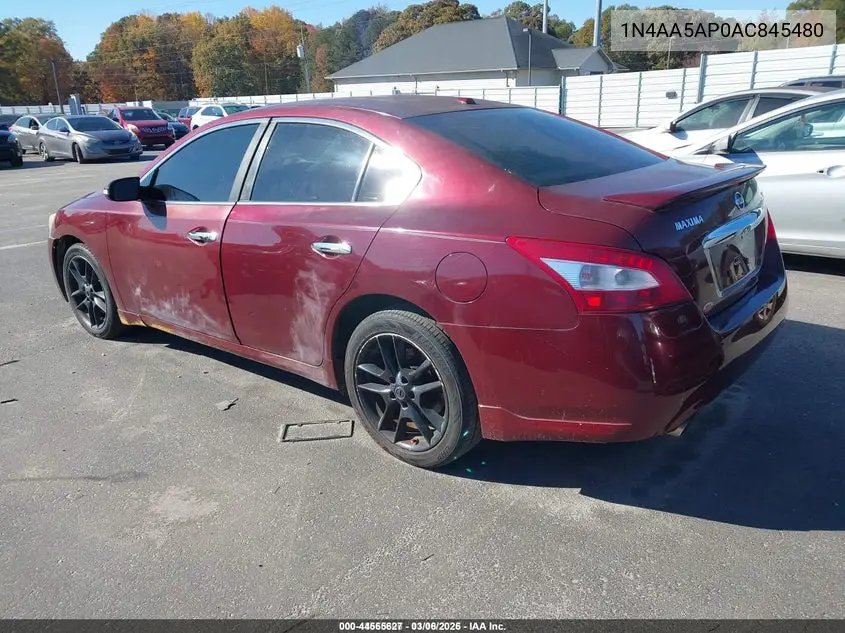 1N4AA5AP0AC845480 2010 Nissan Maxima 3.5 Sv