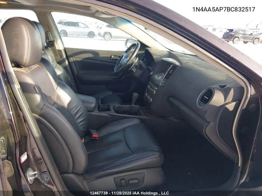 1N4AA5AP7BC832517 2011 Nissan Maxima 3.5 S