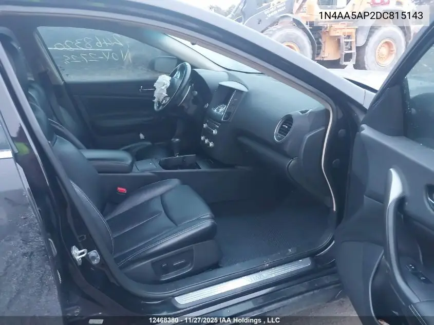 1N4AA5AP2DC815143 2013 Nissan Maxima S/Sv