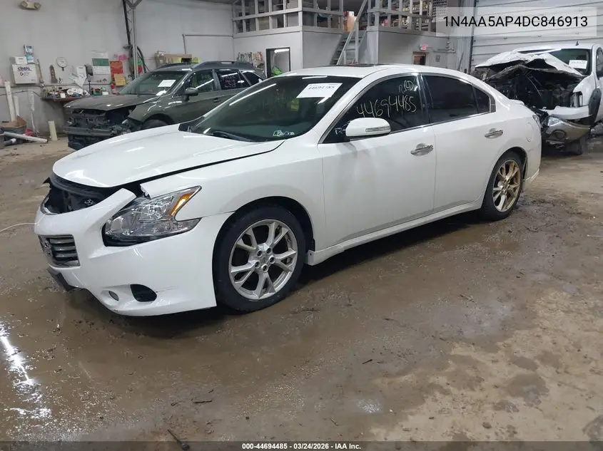 1N4AA5AP4DC846913 2013 Nissan Maxima 3.5 Sv