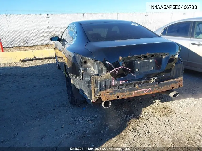 1N4AA5AP5EC466738 2014 Nissan Maxima S/Sv