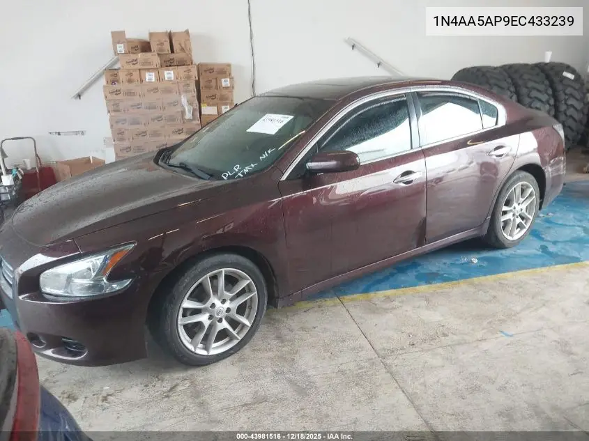 1N4AA5AP9EC433239 2014 Nissan Maxima 3.5 S