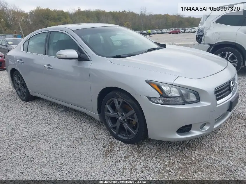 1N4AA5AP0EC907370 2014 Nissan Maxima 3.5 Sv