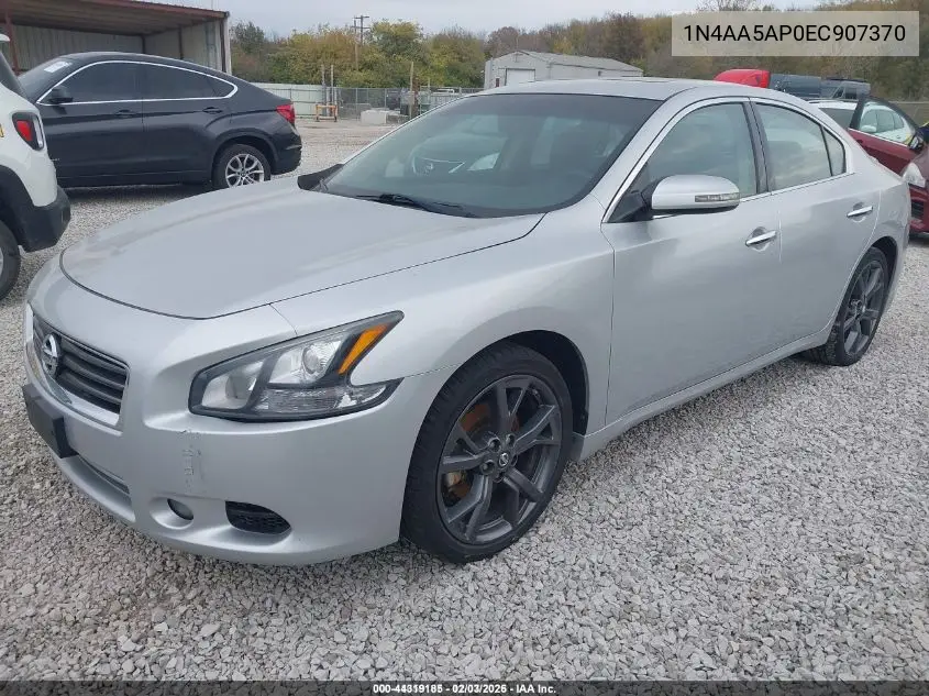 1N4AA5AP0EC907370 2014 Nissan Maxima 3.5 Sv