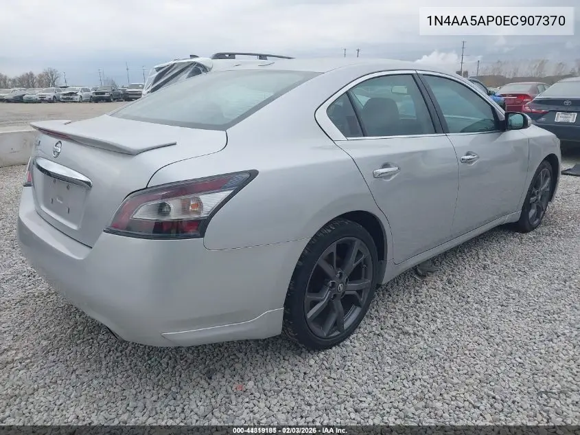 1N4AA5AP0EC907370 2014 Nissan Maxima 3.5 Sv