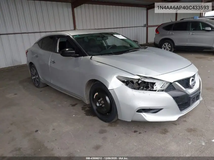 1N4AA6AP4GC433593 2016 Nissan Maxima 3.5 Platinum/3.5 S/3.5 Sl/3.5 Sr/3.5 Sv