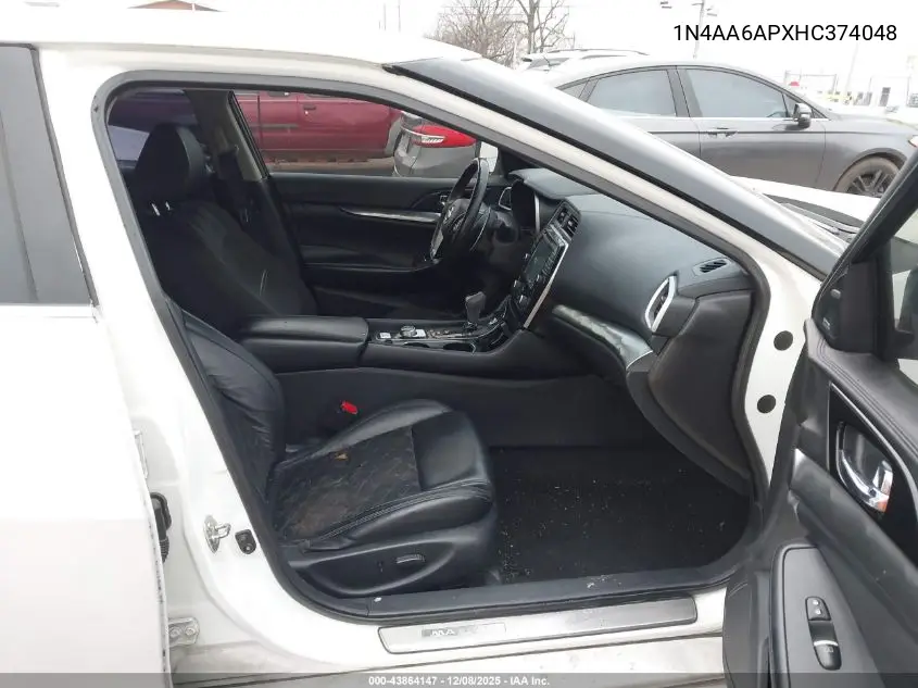 1N4AA6APXHC374048 2017 Nissan Maxima 3.5 Sr