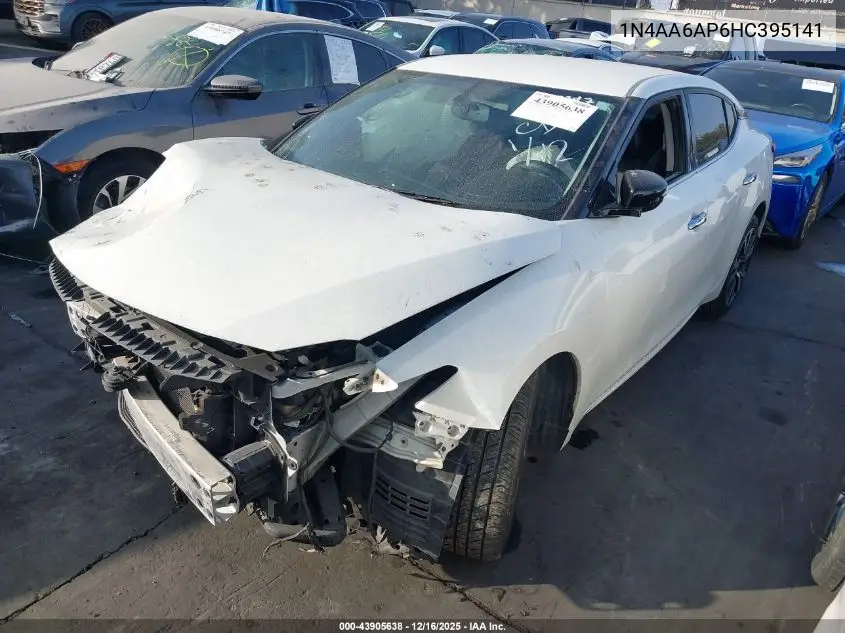 1N4AA6AP6HC395141 2017 Nissan Maxima 3.5 Sv
