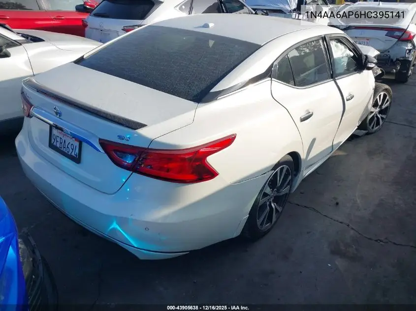 1N4AA6AP6HC395141 2017 Nissan Maxima 3.5 Sv