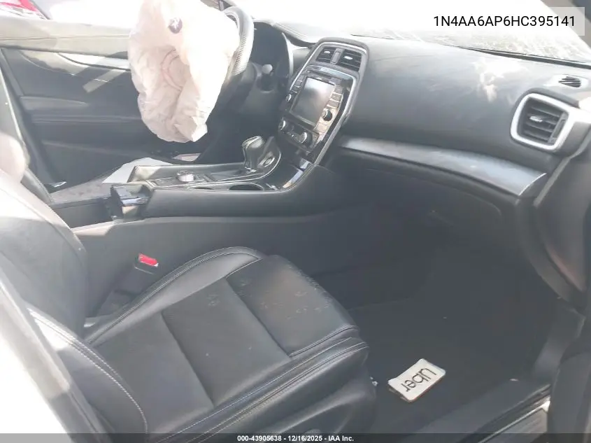 1N4AA6AP6HC395141 2017 Nissan Maxima 3.5 Sv