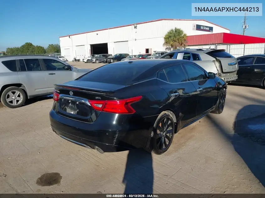 1N4AA6APXHC444213 2017 Nissan Maxima 3.5 Sr