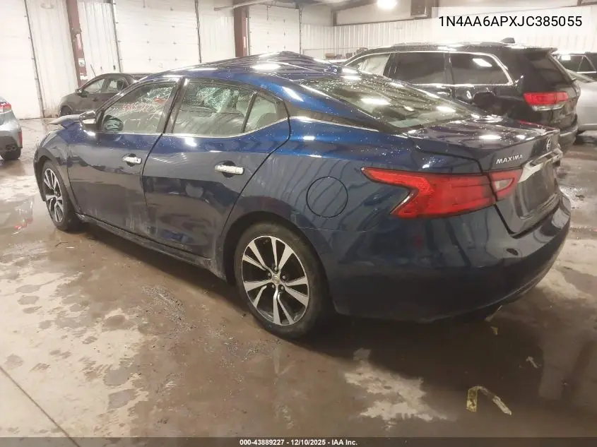 1N4AA6APXJC385055 2018 Nissan Maxima 3.5 Sv