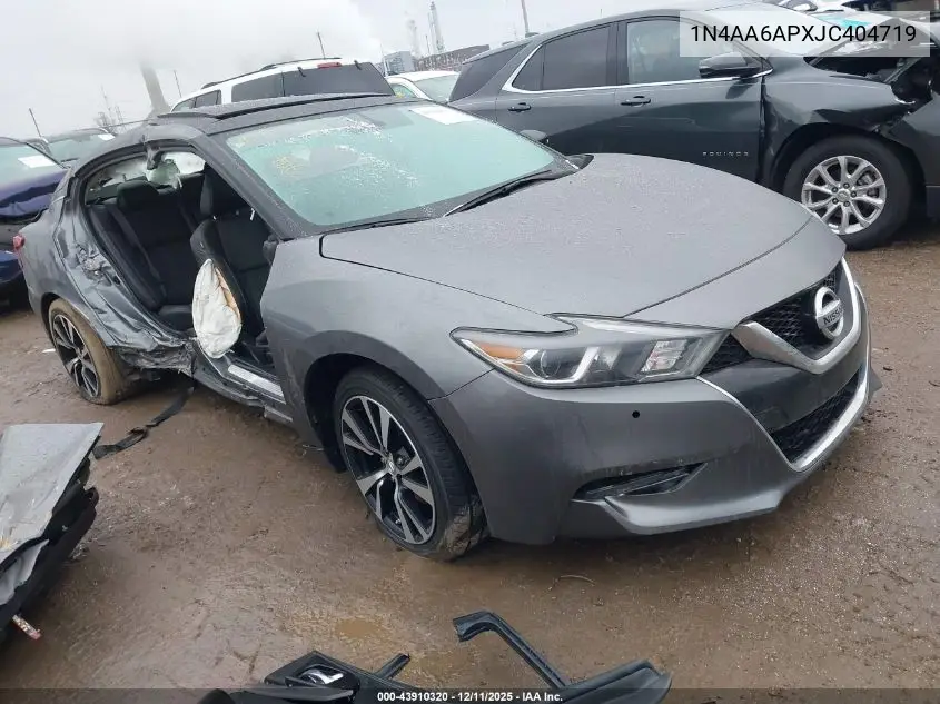 1N4AA6APXJC404719 2018 Nissan Maxima 3.5 Sl