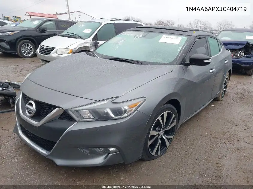 1N4AA6APXJC404719 2018 Nissan Maxima 3.5 Sl