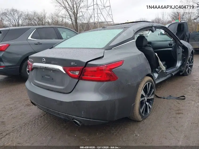 1N4AA6APXJC404719 2018 Nissan Maxima 3.5 Sl