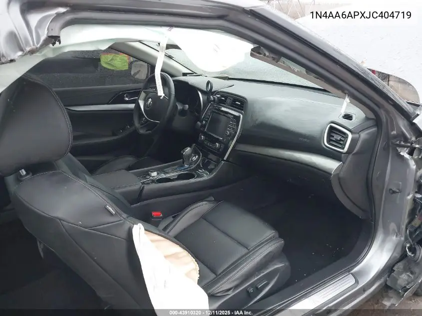 1N4AA6APXJC404719 2018 Nissan Maxima 3.5 Sl