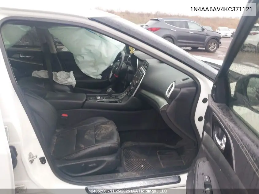 1N4AA6AV4KC371121 2019 Nissan Maxima Platinum/Sl/Sr