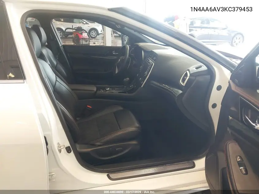 2019 Nissan Maxima 3.5 Sr VIN: 1N4AA6AV3KC379453 Lot: 44634698