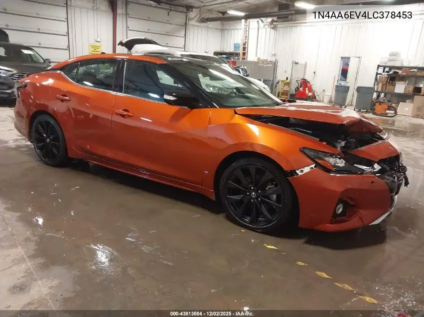 1N4AA6EV4LC378453 2020 Nissan Maxima Sr Xtronic Cvt