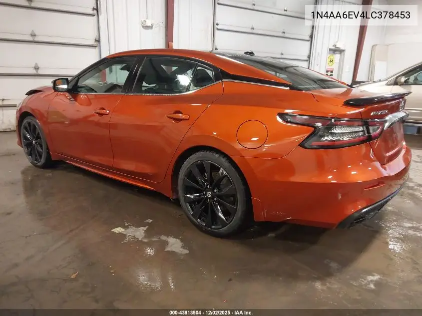 1N4AA6EV4LC378453 2020 Nissan Maxima Sr Xtronic Cvt
