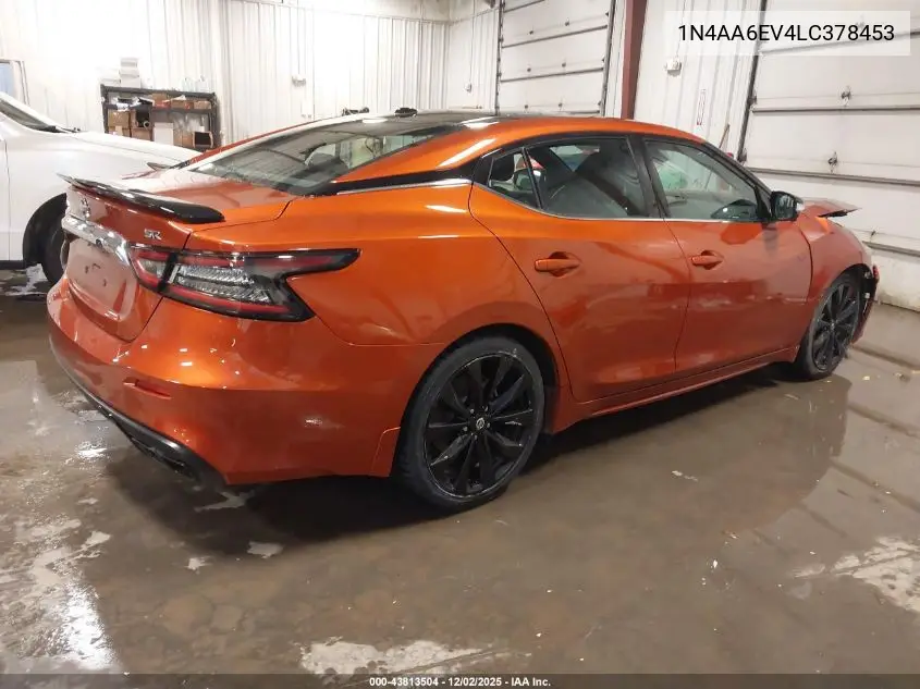 1N4AA6EV4LC378453 2020 Nissan Maxima Sr Xtronic Cvt
