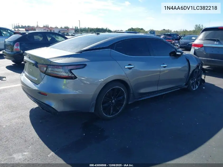 1N4AA6DV1LC382218 2020 Nissan Maxima Sl Xtronic Cvt
