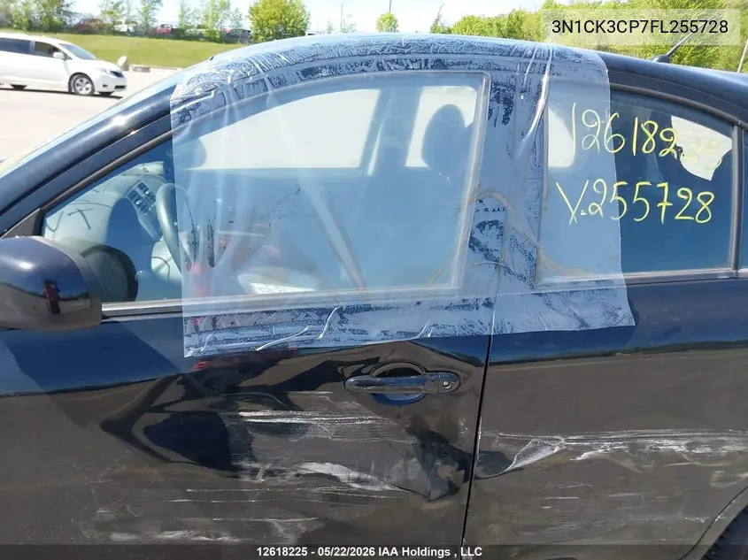 2015 Nissan Micra VIN: 3N1CK3CP7FL255728 Lot: 12618225