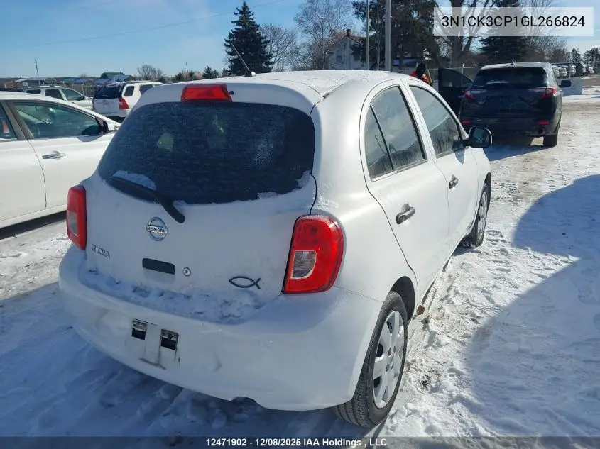 3N1CK3CP1GL266824 2016 Nissan Micra
