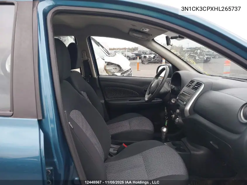 3N1CK3CPXHL265737 2017 Nissan Micra