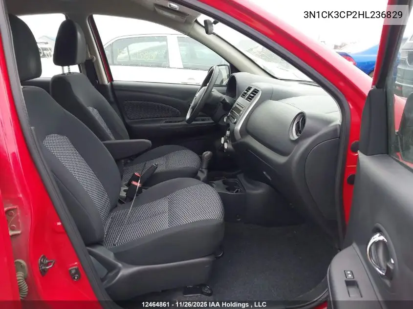 3N1CK3CP2HL236829 2017 Nissan Micra
