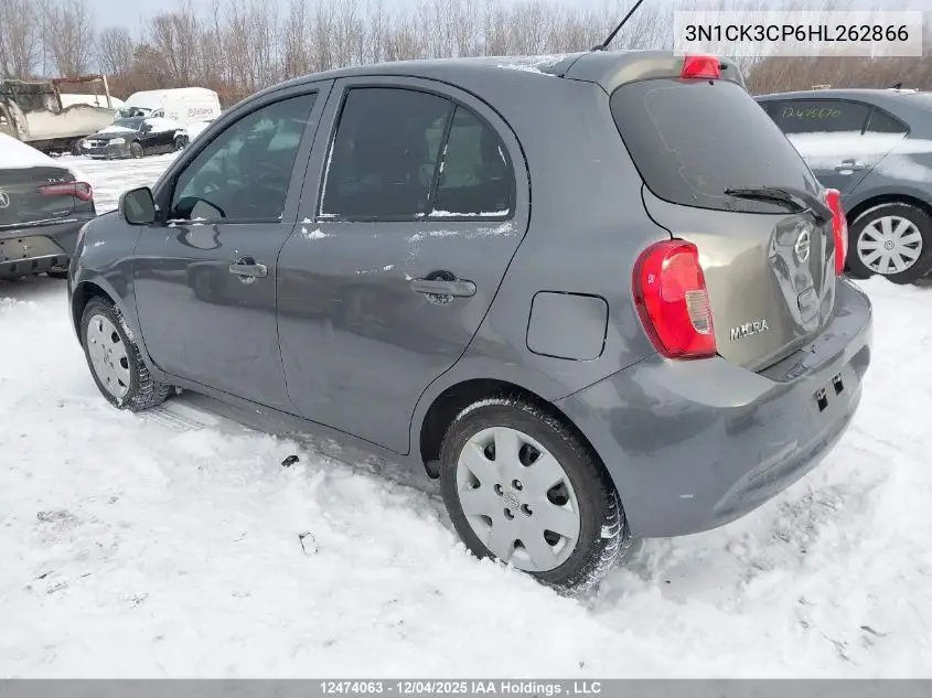 3N1CK3CP6HL262866 2017 Nissan Micra S/Sr/Sv