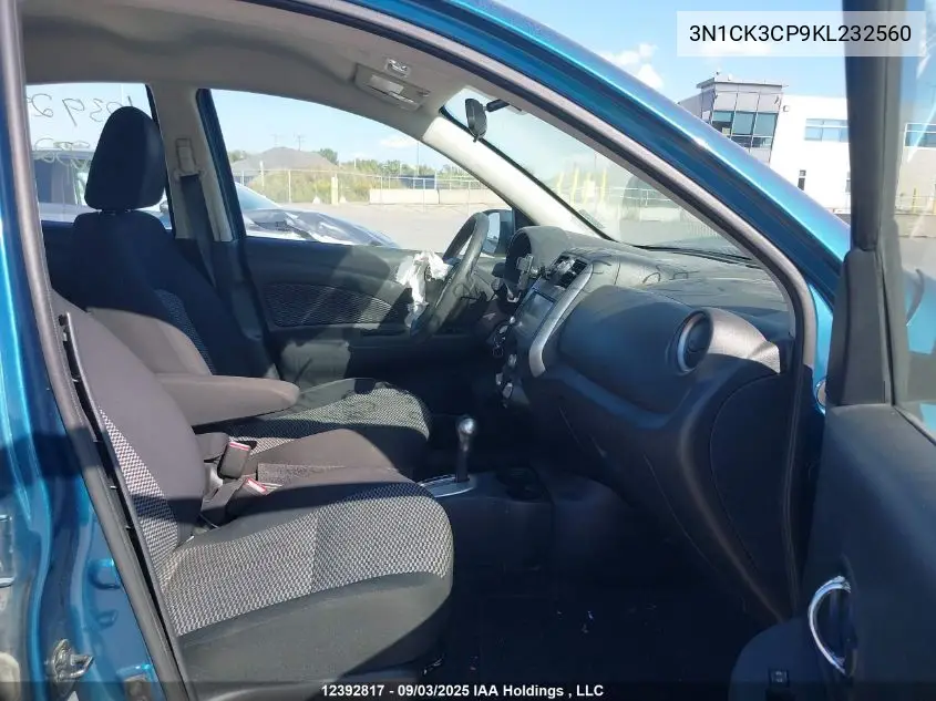 3N1CK3CP9KL232560 2019 Nissan Micra