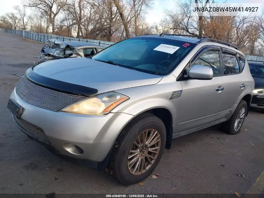 JN8AZ08W45W414927 2005 Nissan Murano S