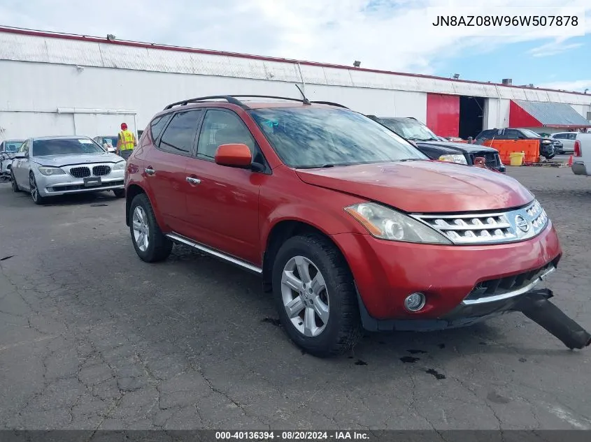 JN8AZ08W96W507878 2006 Nissan Murano Sl