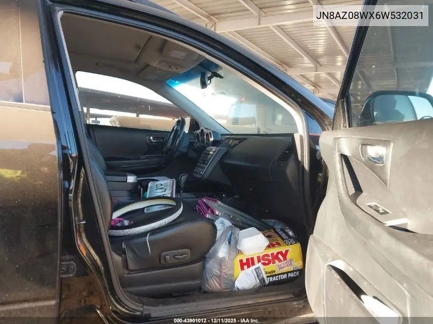 JN8AZ08WX6W532031 2006 Nissan Murano Sl