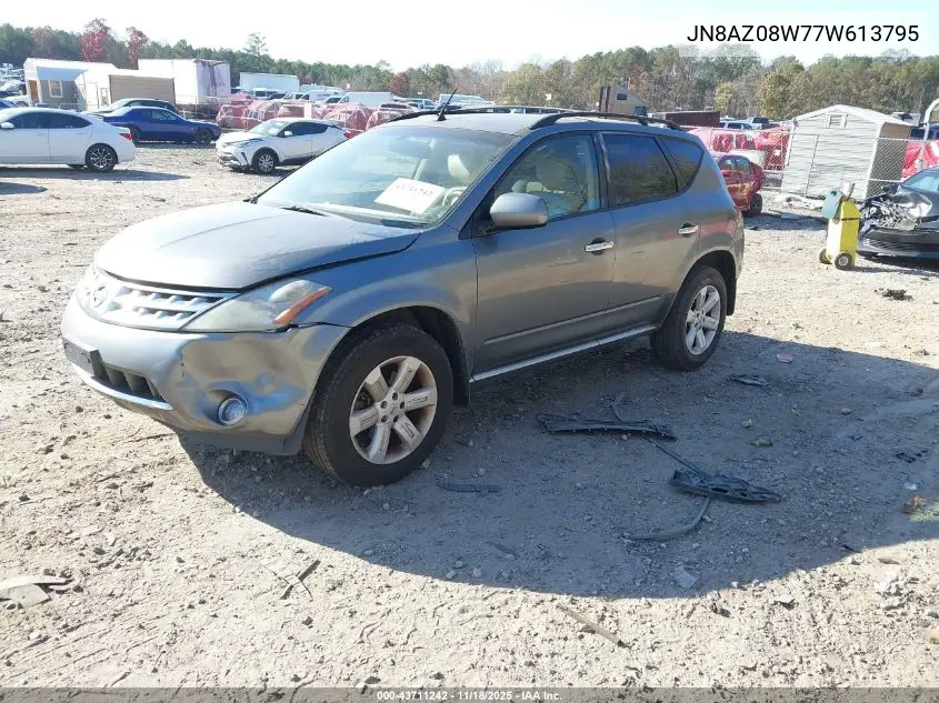 JN8AZ08W77W613795 2007 Nissan Murano Sl