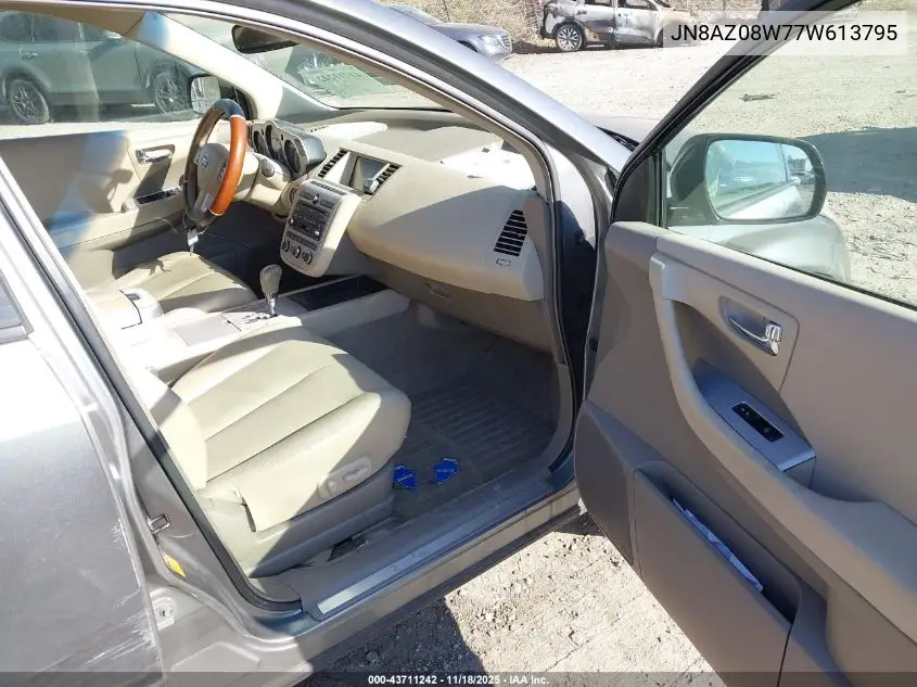 JN8AZ08W77W613795 2007 Nissan Murano Sl